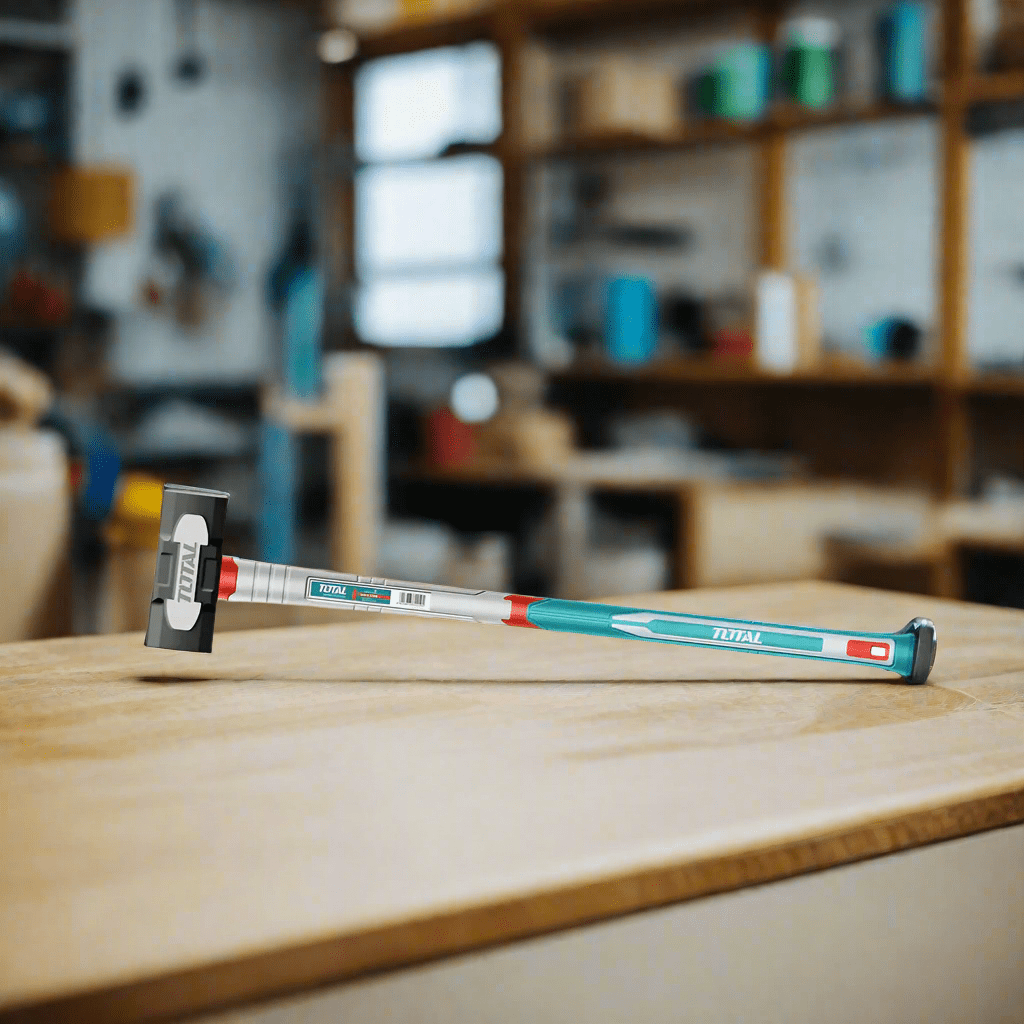 Total Hammers Mallets & Sledges Total 12LB Sledge Hammer Fiberglass Handle - THSM61598