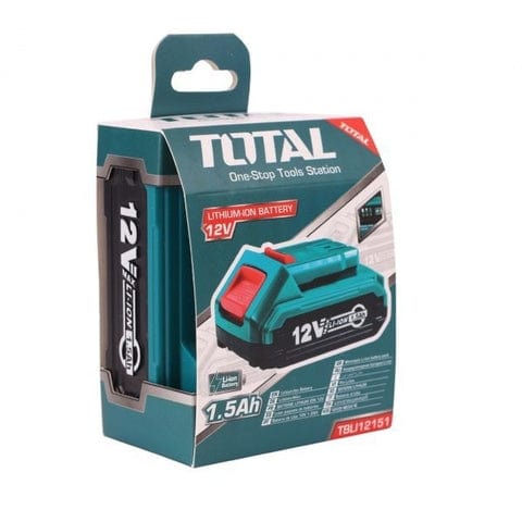 Total Batteries & Chargers Total 12V 1.5Ah Lithium-Ion Battery Pack - TBLI12151