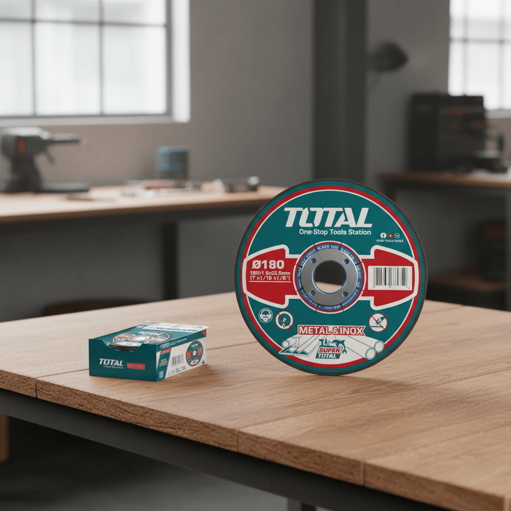 Total Grinding & Cutting Wheels Total 180 x 1.6m Abrasive Metal Cutting disc - TAC2161802