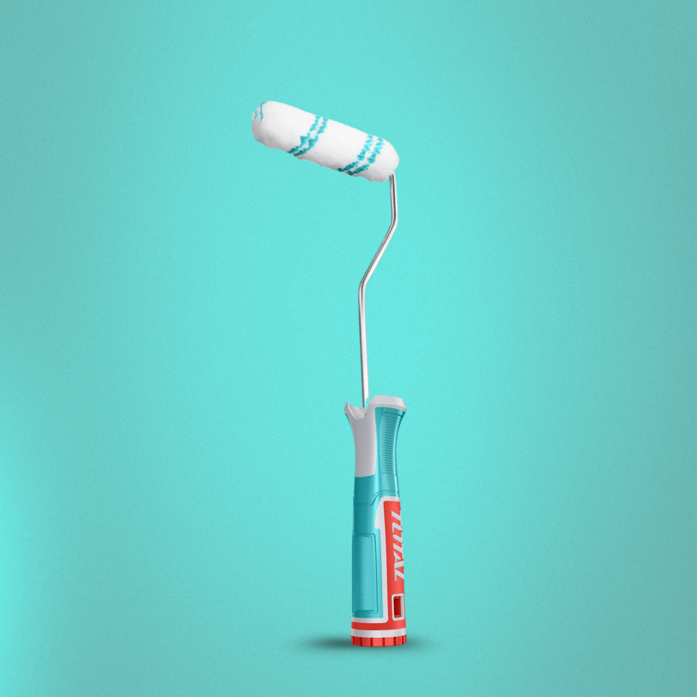 Total Paint Tools & Equipment Total 4" Mini Roller Cylinder Brush - THT8541D