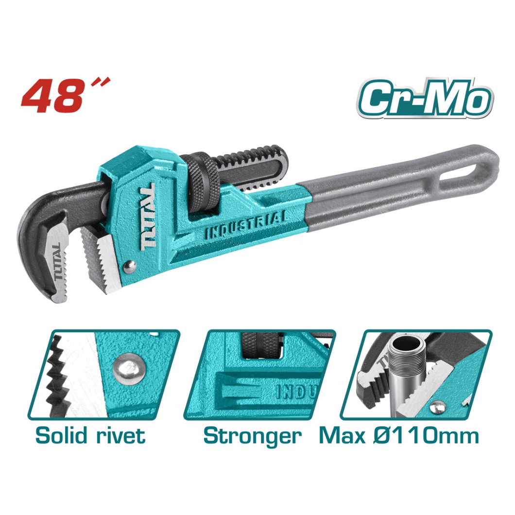 Total Wrenches Total 48" Pipe Wrench - THT171486
