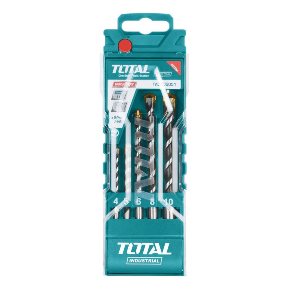 Total Drill Bits Total 5 Pieces Masonry Drill Bit - TACSD5051
