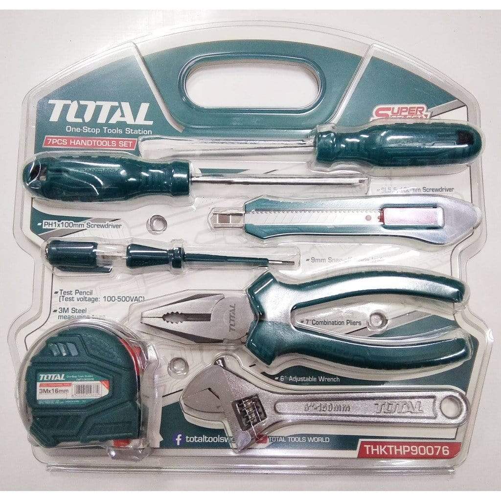 Total Tool Set Total 7 Pieces Hand Tool Set - THKTHP90076