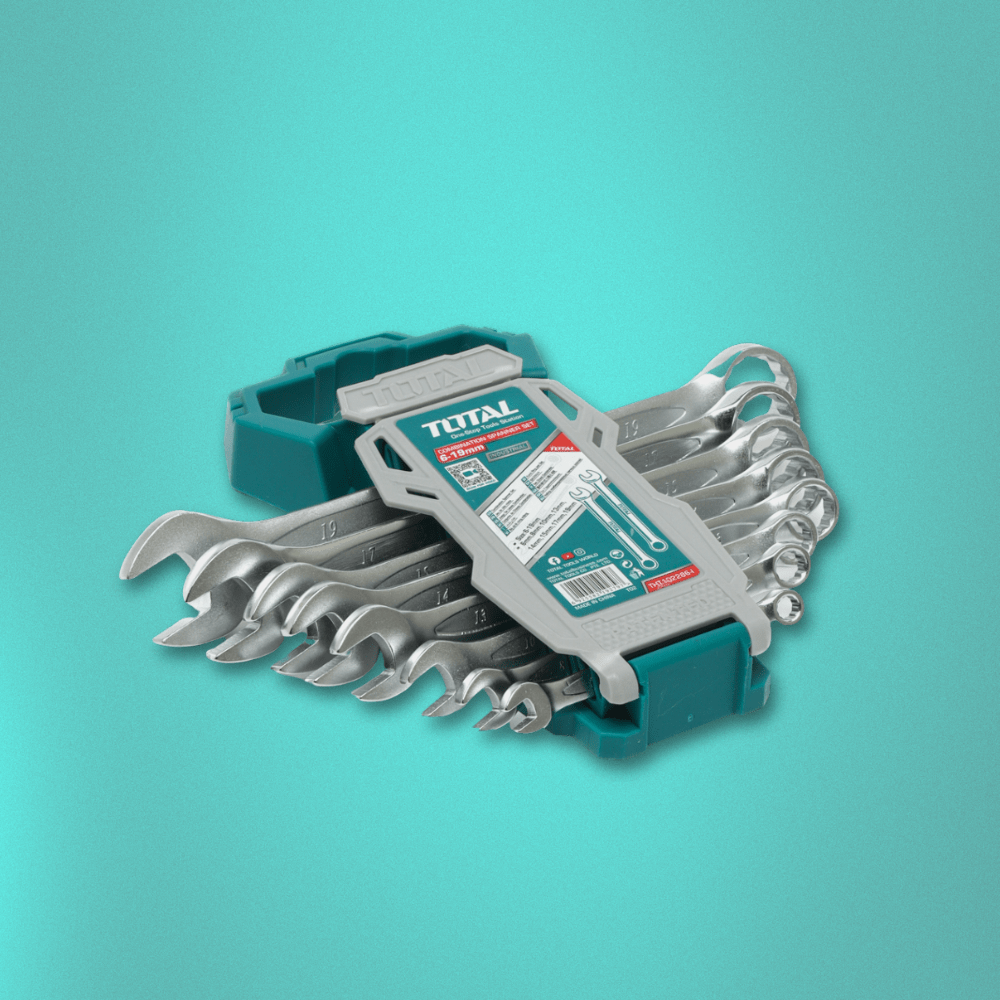 Total Wrenches Total 8 Pieces Combination Spanner Set - THT102286-I