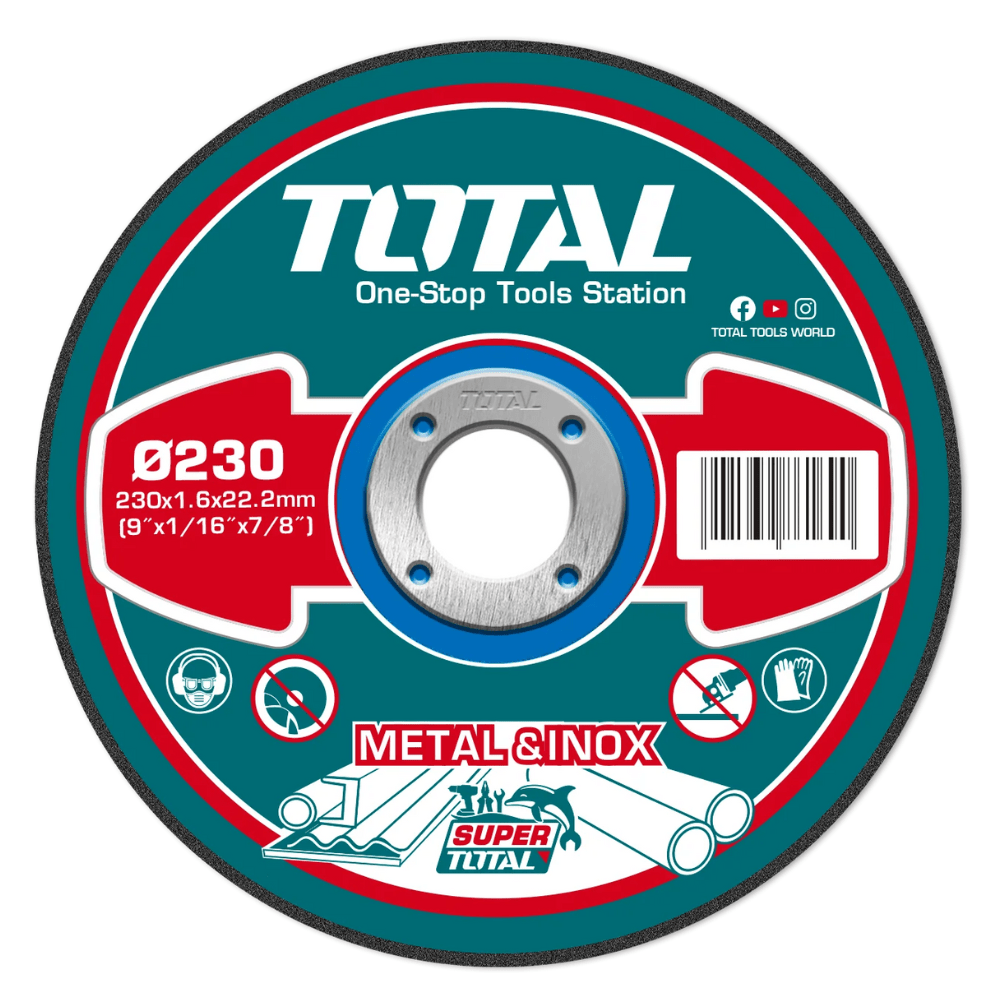 Total Grinding & Cutting Wheels Total Abrasive Metal Cutting Disc 230 x 1.6mm - TAC2162301