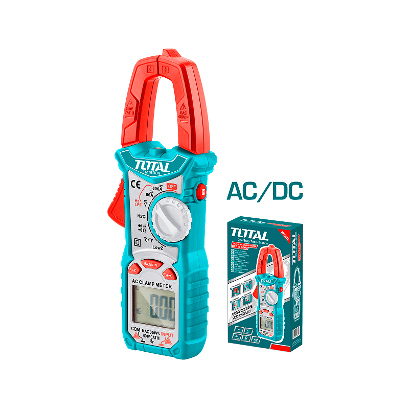 Total Digital Meter Total Digital DC/AC Clamp Meter - TMT46004