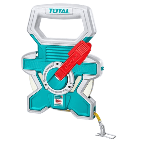 Total Tape Measure Total Fibreglass Measuring Tape 50mx15mm - TMTF18506