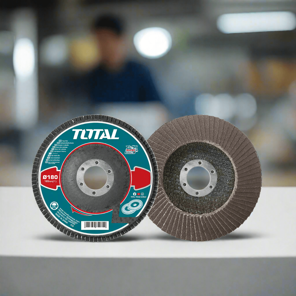 Total Grinding & Cutting Wheels Total Flap Disc 180mm x 22.2mm x 120,P80 - TAC631803