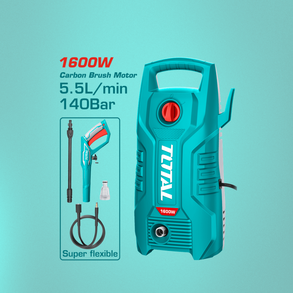 Total Pressure Washer Total High Pressure Washer 1600W - TGT11336