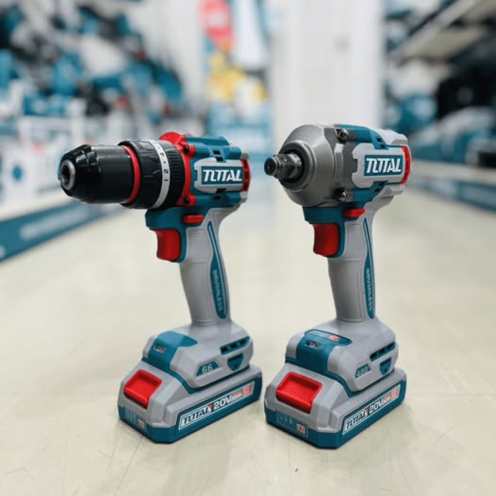 Total Power Tool Combo Kit Total Lithium-Ion Cordless Two Pieces Combo Kit - TCKLI20275