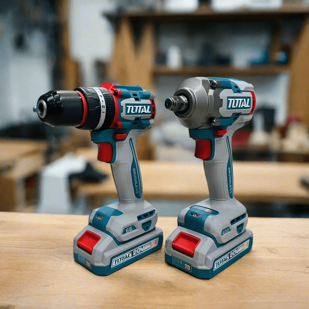 Total Power Tool Combo Kit Total Lithium-Ion Cordless Two Pieces Combo Kit - TCKLI20275