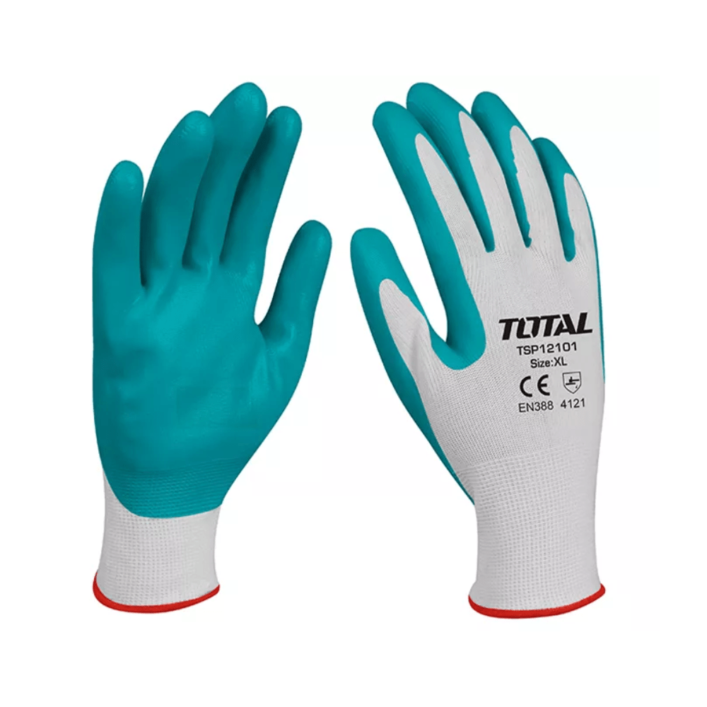 Total Work Gloves Total Nitrile Gloves XL 12 Pairs - TSP12102