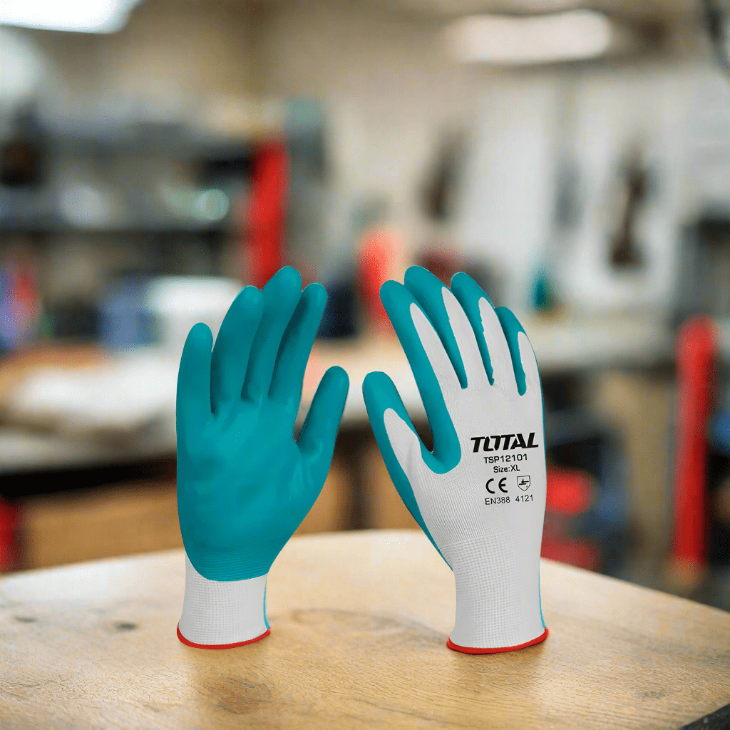 Total Work Gloves Total Nitrile Gloves XL 12 Pairs - TSP12102