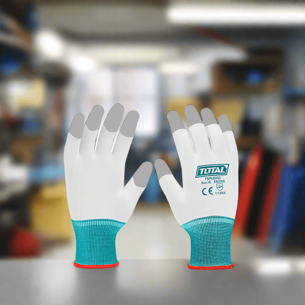 Total Work Gloves Total PU Coated Gloves XL 12 Pairs - TSPUG02
