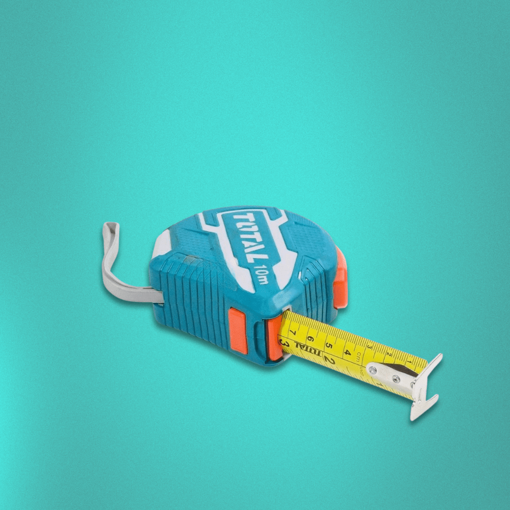 Total Tape Measure Total Steel Measuring Tape 10m x 25mm - TMT1262101