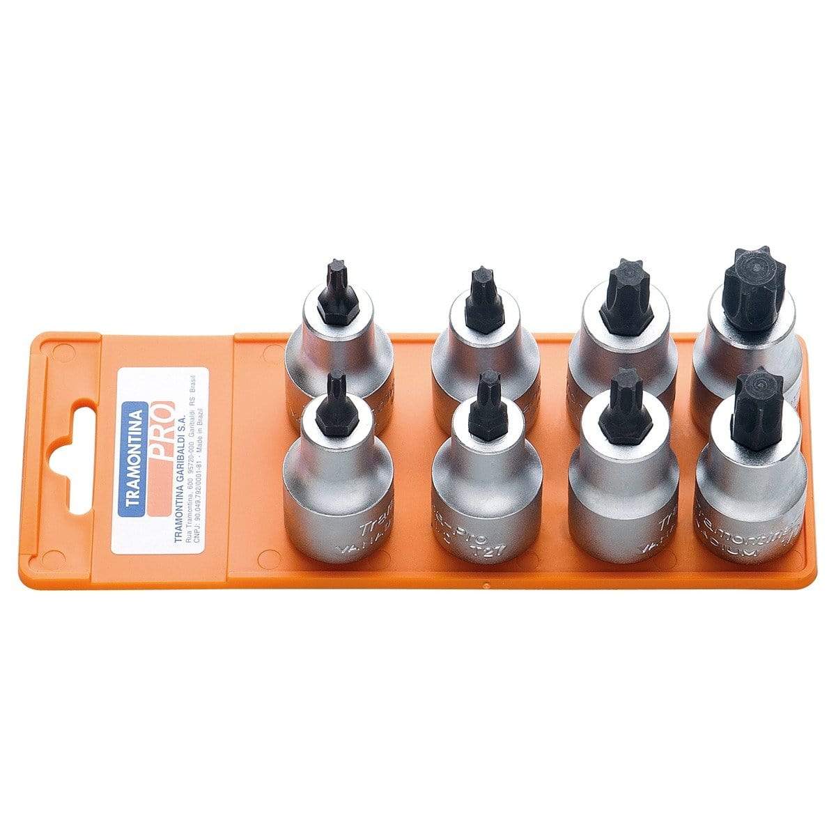 Tramontina Sockets & Hex Keys Tramontina 1/2" Trafix Tip Socket Set - 8 pieces