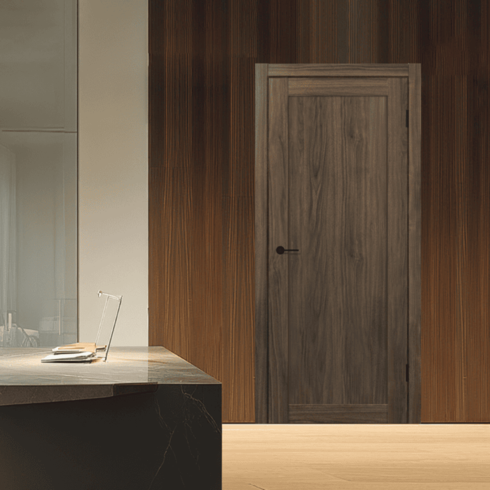 Unidoors Security Doors Unidoors Dark Oak Internal Door - EL01