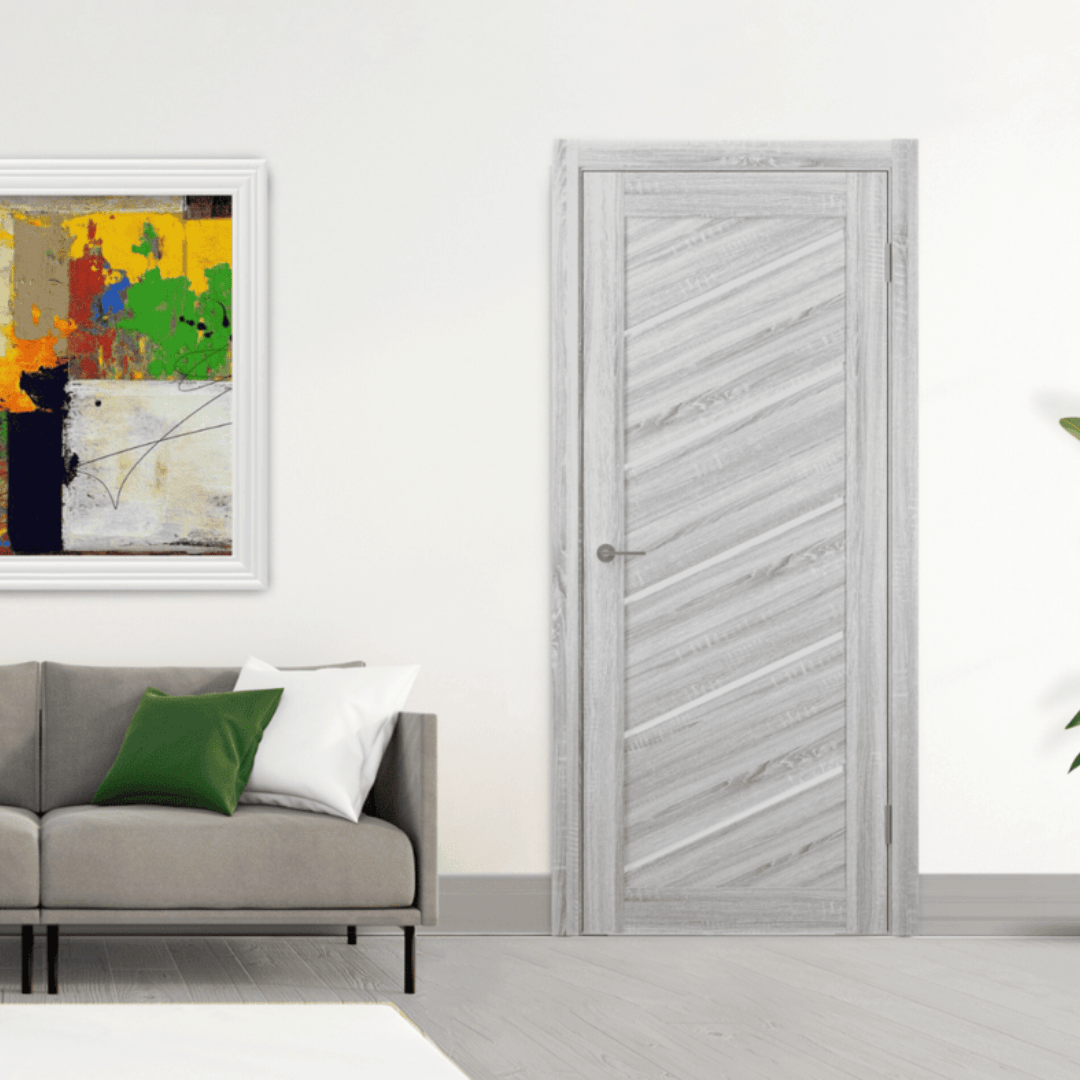 Unidoors Security Doors Unidoors Light Sonoma PVC Internal Door - MD03