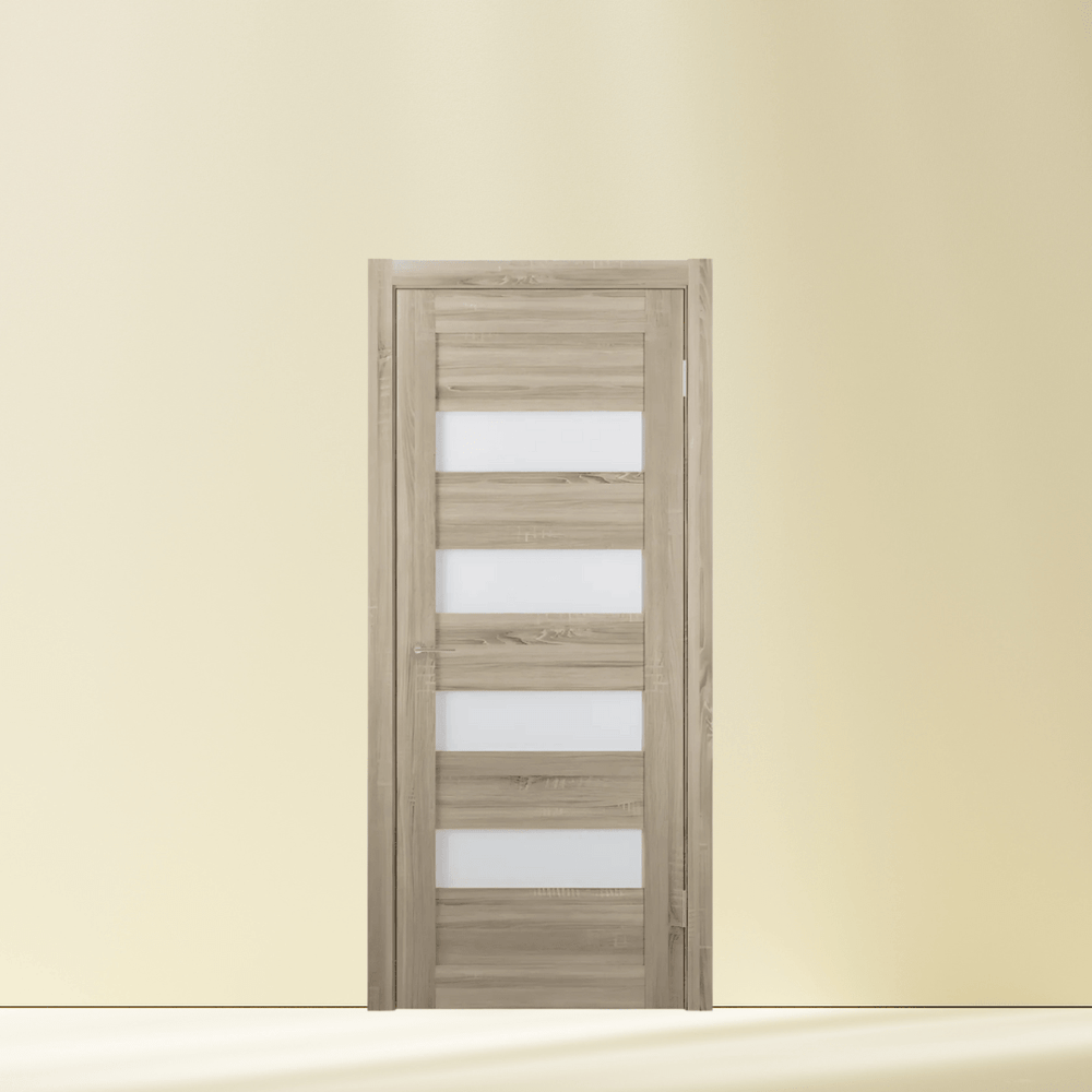 Unidoors Security Doors Unidoors Oak Sonoma PVC Internal Door - MD02