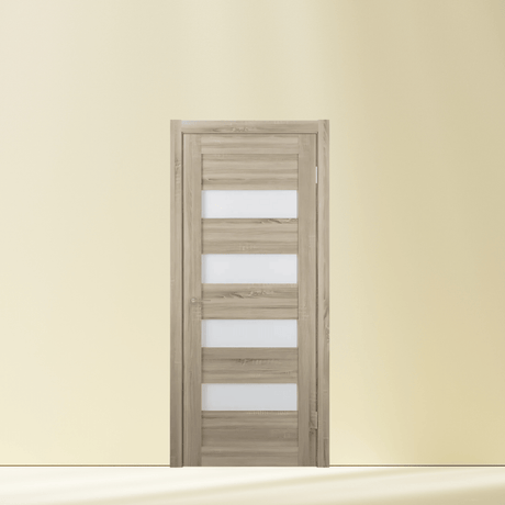 Unidoors Security Doors Unidoors Oak Sonoma PVC Internal Door - MD02