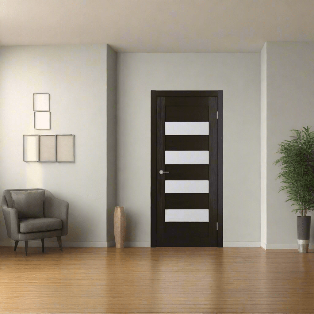 Unidoors Security Doors Unidoors Wenge PVC Internal Door - MD02