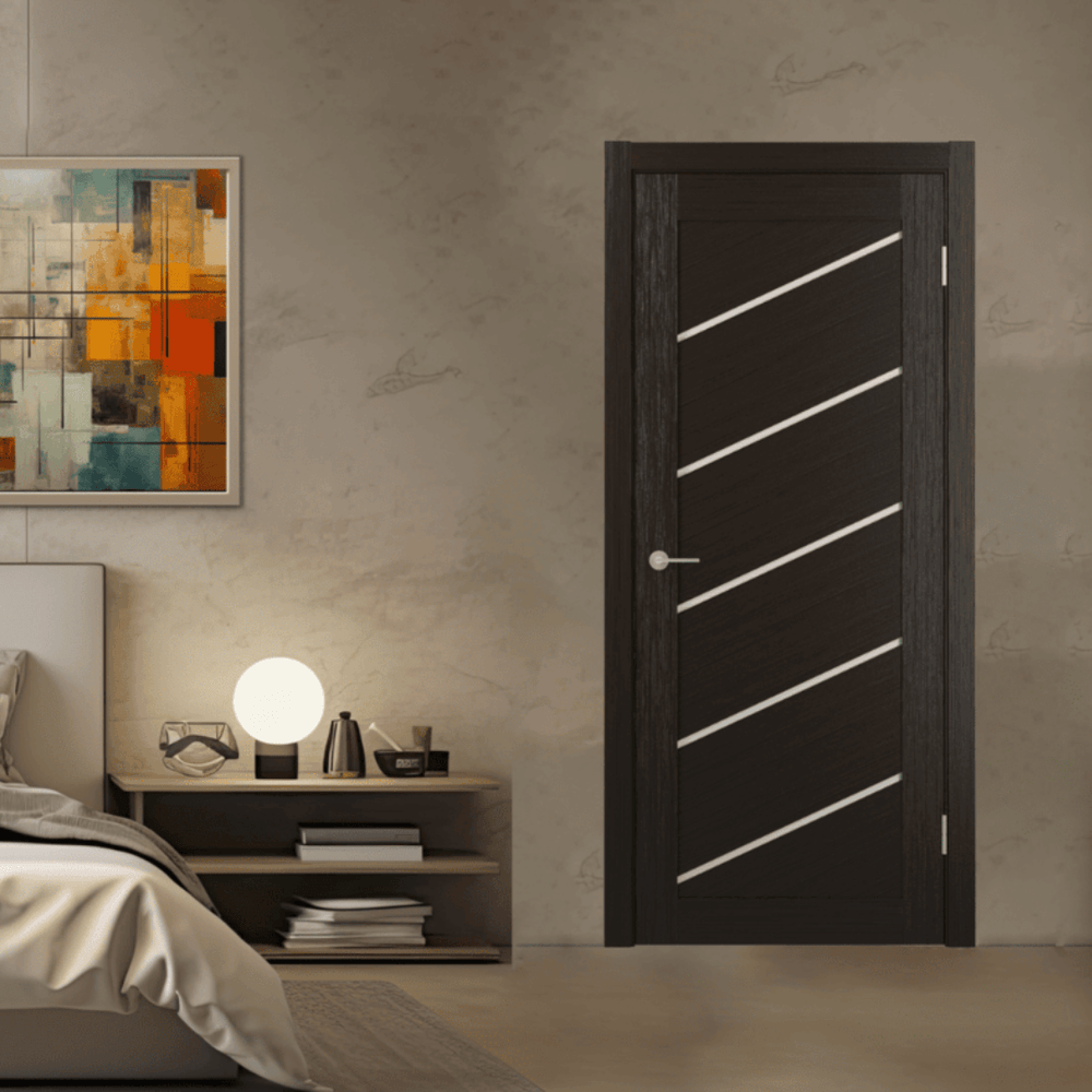Unidoors Security Doors Unidoors Wenge PVC Internal Door - MD03