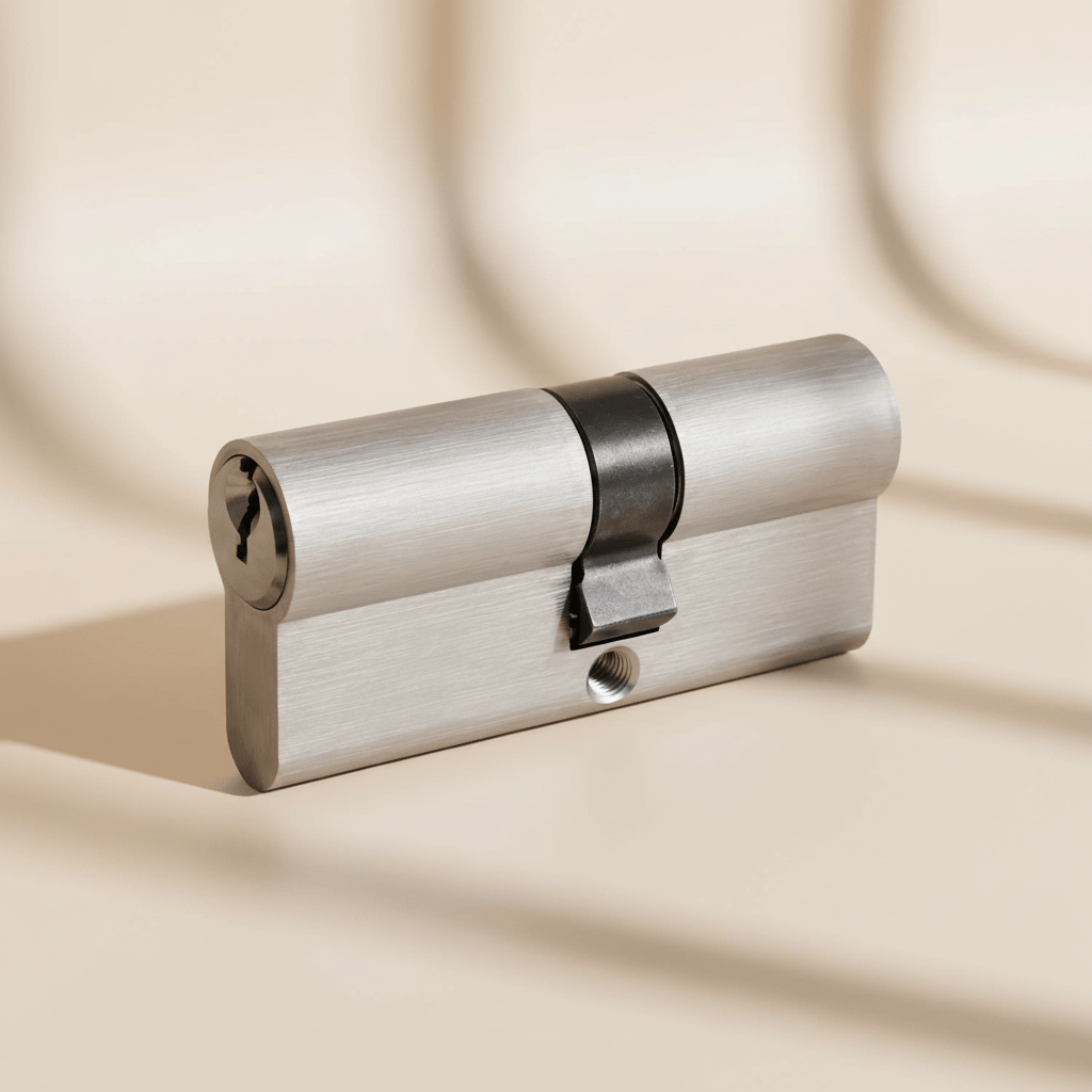Union Door Hardware & Accessories Union 70mm Double-Key Euro Profile Security Cylinder with 5 Dimple Keys - CY-UDK-KK-70-SNP