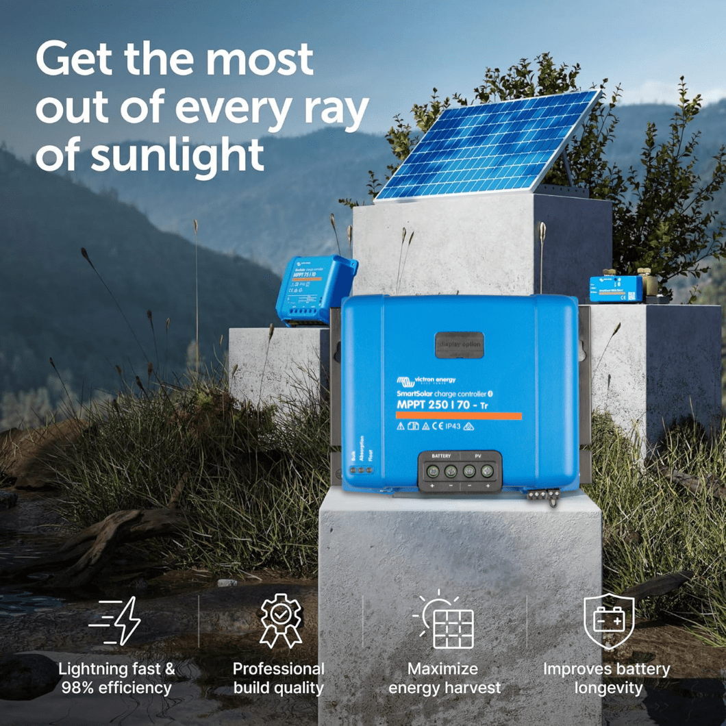 Victron Charge Controllers Victron Energy SmartSolar MPPT 250/70-Tr Charge Controller - SCC125070210