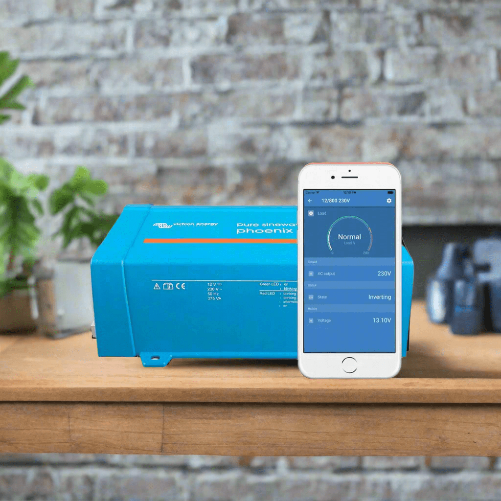 Victron Inverters & Inverter/Chargers Victron Phoenix Inverter 12/500 500VA Pure Sine Wave VE.Direct - PIN125010400