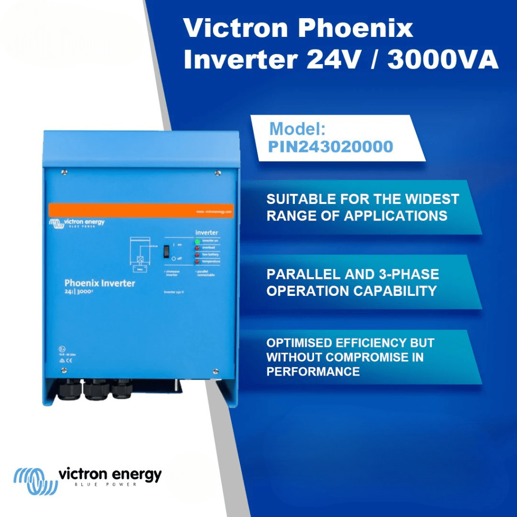 Victron Power Management & Protection Victron Phoenix Inverter 24/3000 3000VA Pure Sine Wave - PIN243020000
