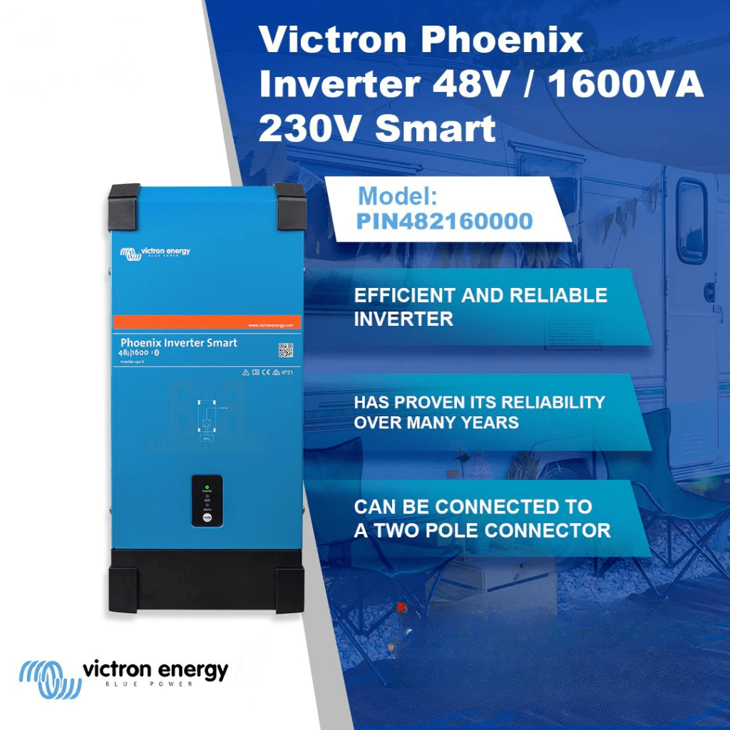 Victron Inverters & Inverter/Chargers Victron Phoenix Inverter 48V/1600VA 230V Smart - PIN482160000