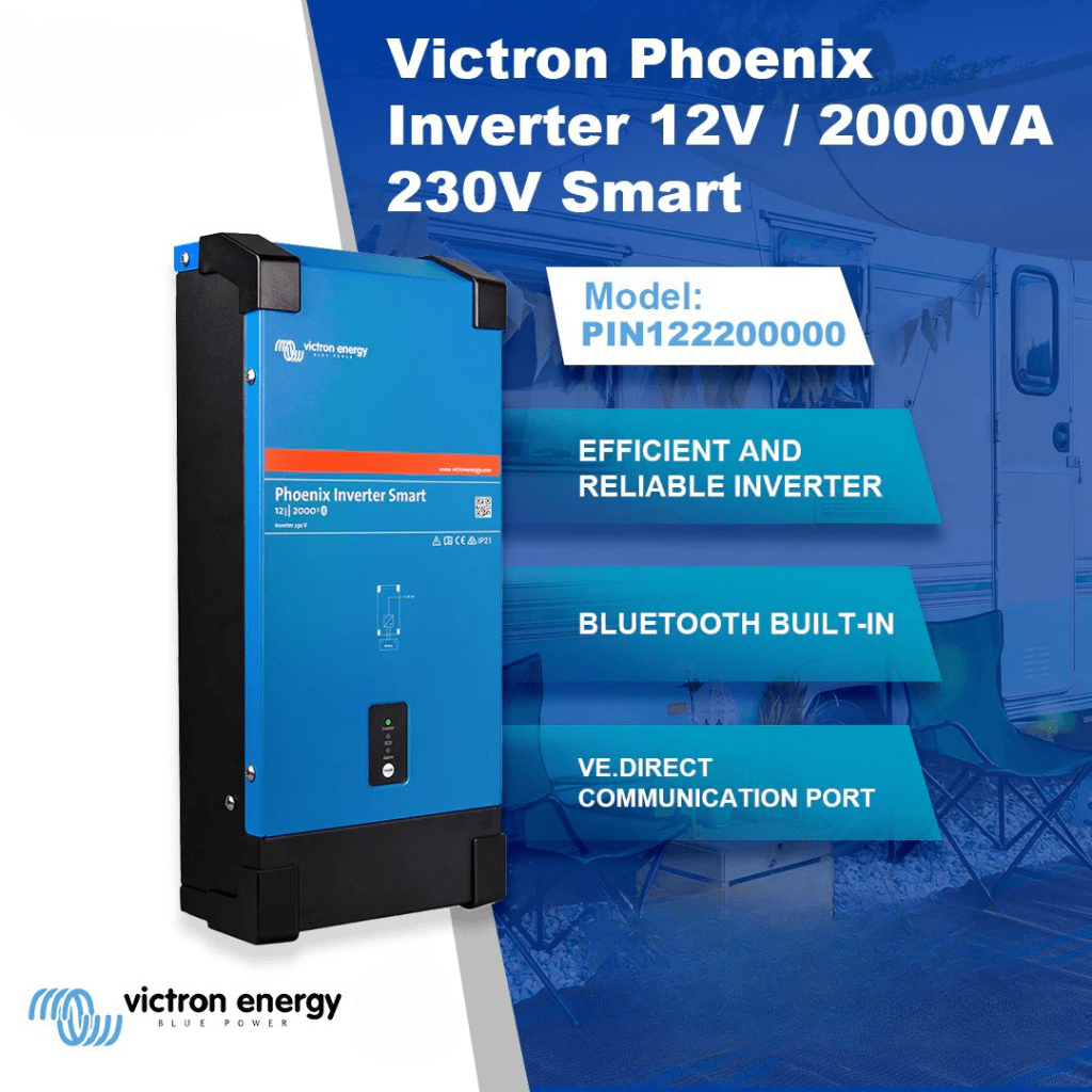 Victron Inverters & Inverter/Chargers Victron Phoenix Inverter Smart 12/2000 2000VA - PIN122200000