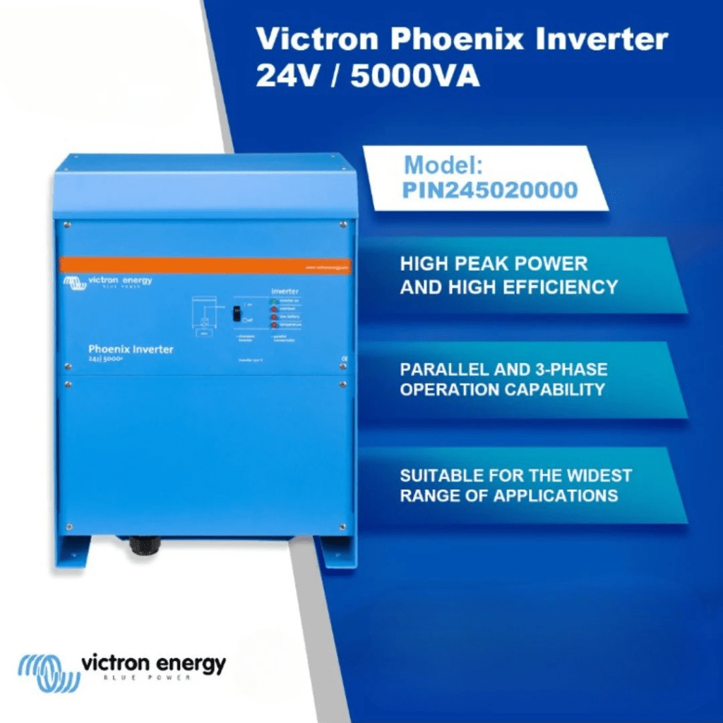 Victron Inverters & Inverter/Chargers Victron Solar phoenix inverter 24/5000 230V VE. Bus - PIN245020000