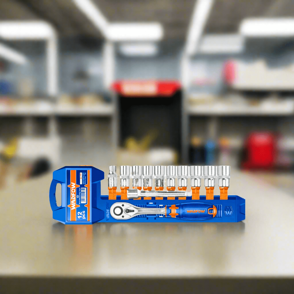 Wadfow Wrenches Wadfow 1/2" 12 Pieces Socket Set - WST2212