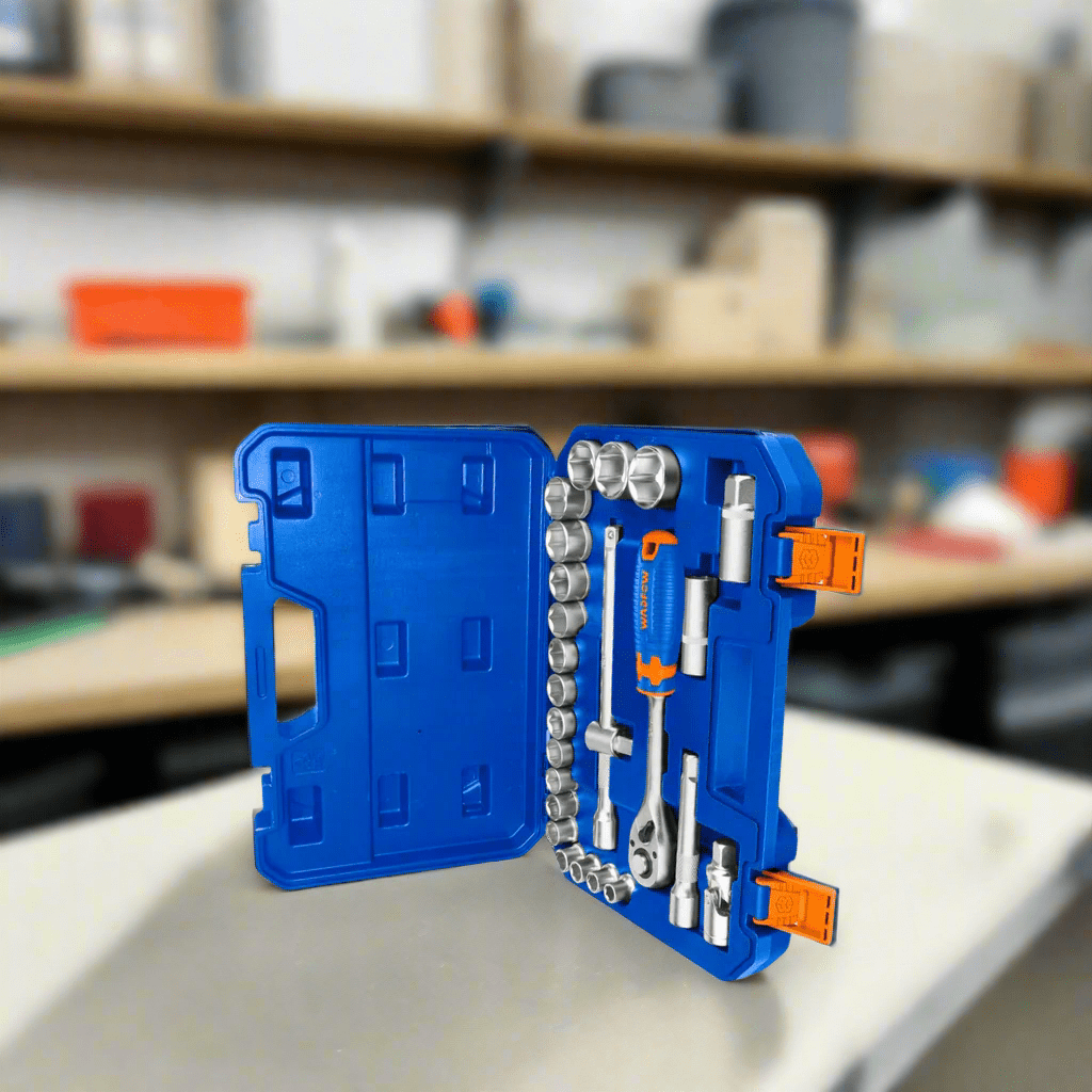 Wadfow Wrenches Wadfow 1/2" 25 Pieces Socket Set - WST2D25