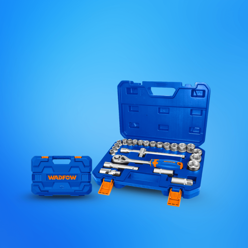 Wadfow Wrenches Wadfow 1/2" 25 Pieces Socket Set - WST2D25