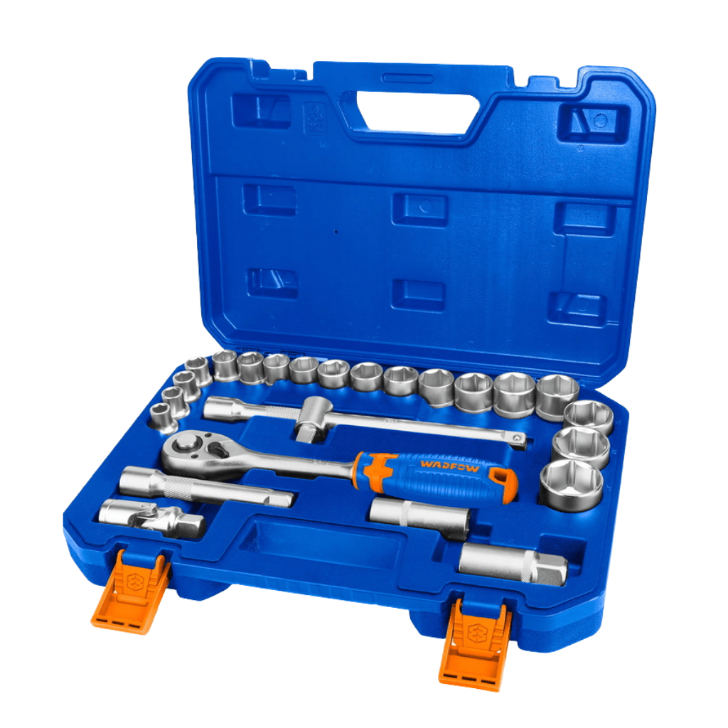 Wadfow Wrenches Wadfow 1/2" 25 Pieces Socket Set - WST2D25