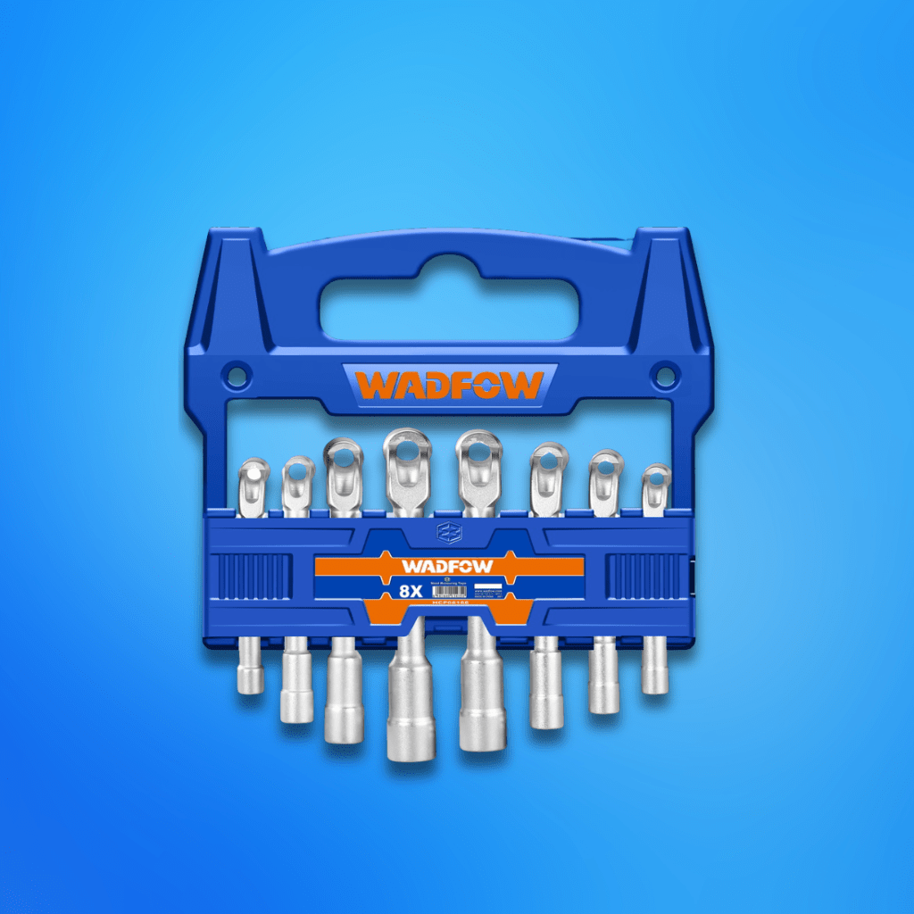 Wadfow Wrenches Wadfow 1/2" L-Angled Shaped Socket Wrench Set - WTH4208