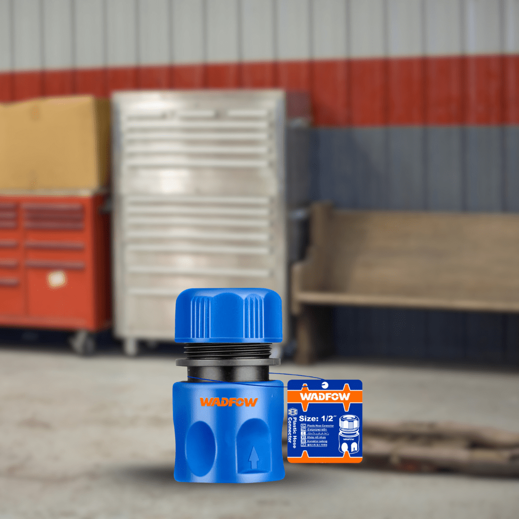 Wadfow Chuck Keys & Specialty Accessories Wadfow 1/2" Plastic Hose Quick Connector With Water-Stop Function - WQC2E12