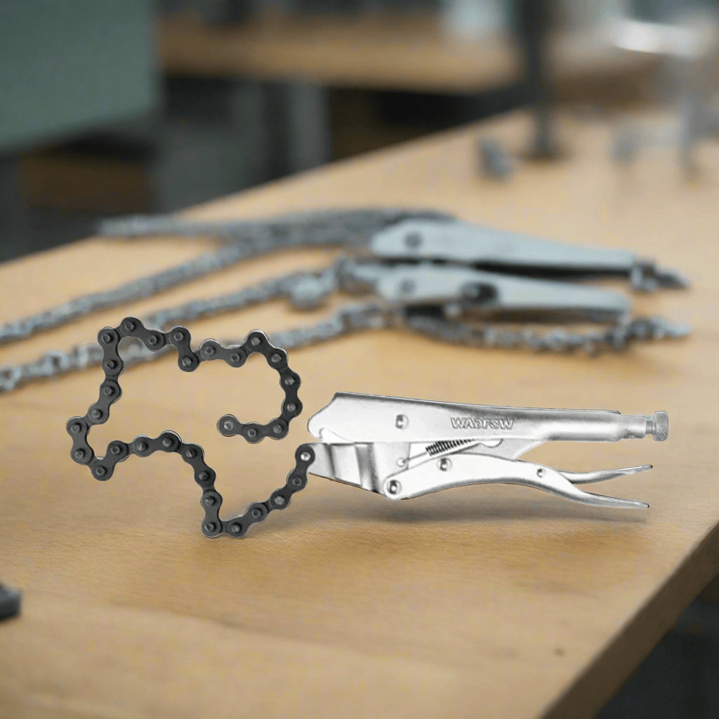 Wadfow Pliers Wadfow 10" Chain Clamp Locking Plier - WLP5510