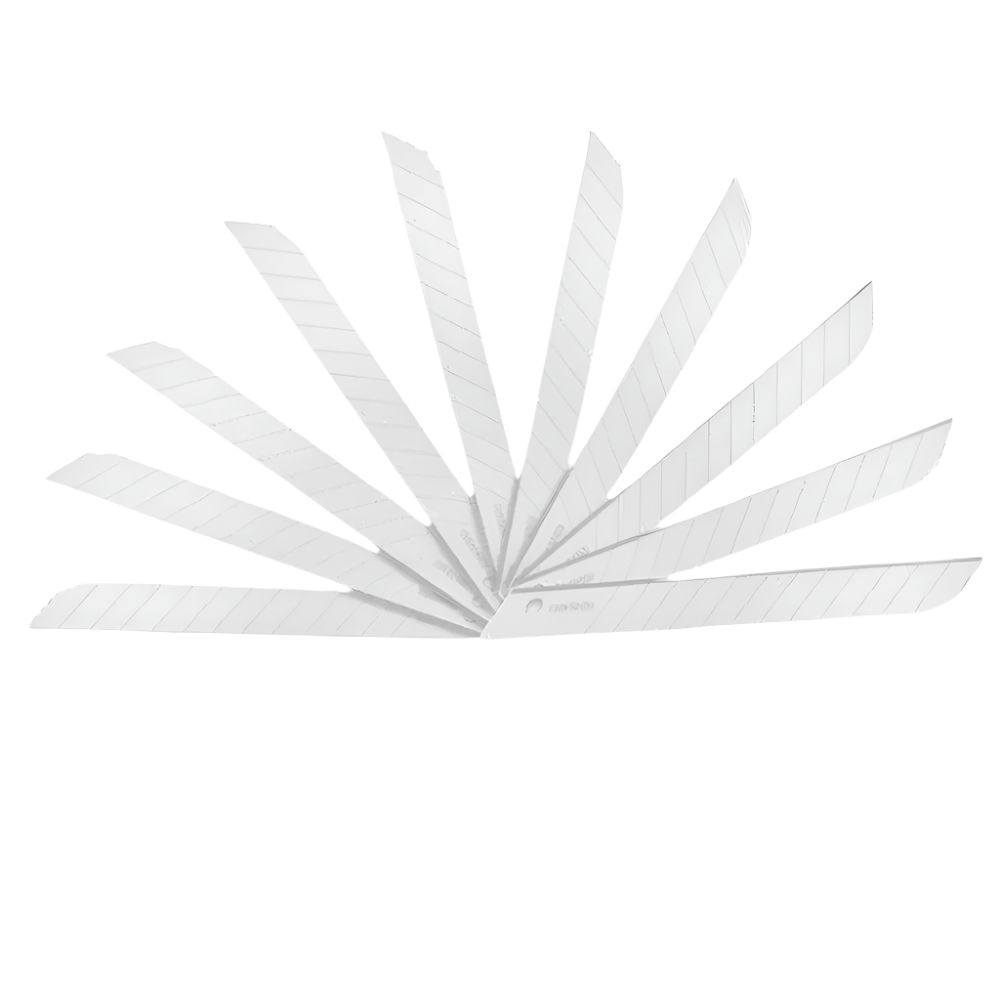 Wadfow Multi Tools & Knives Wadfow 10 Pieces Snap-Off Knife Blades Set - WMK1K09