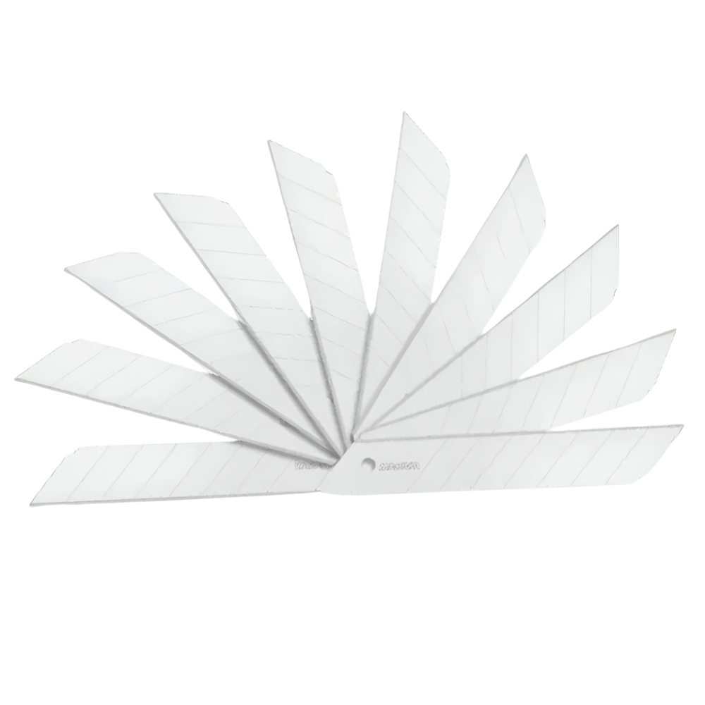 Wadfow Multi Tools & Knives Wadfow 10 Pieces Snap-Off Knife Blades Set - WMK1K18