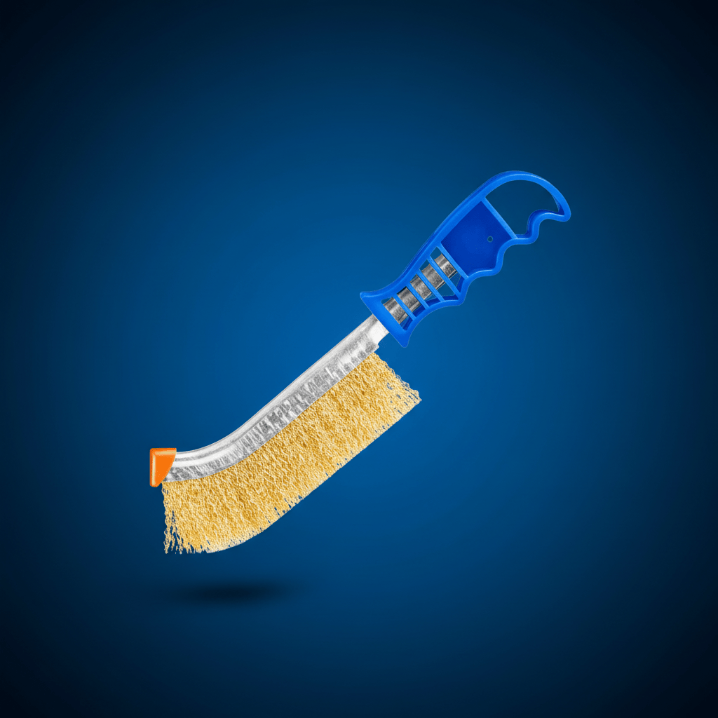 Wadfow Wire Wheels & Brushes Wadfow 10" Steel Wire Brush - WBH1101