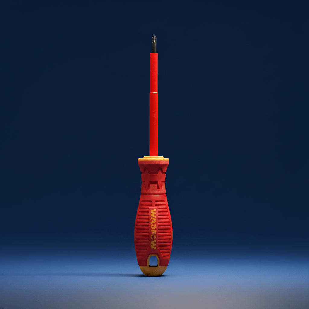 Wadfow Screwdrivers Wadfow 1000V PH2 x 100mm Insulated Screwdriver Set - WSD7224