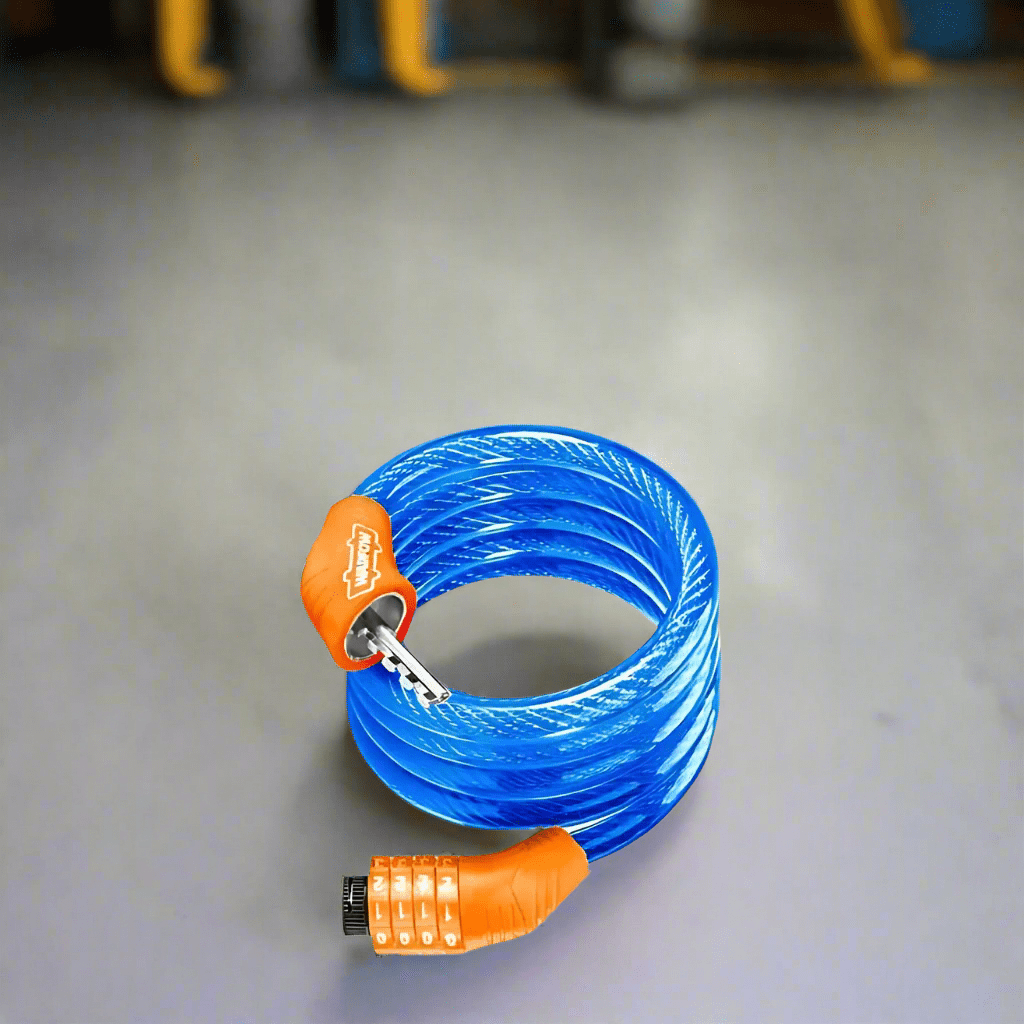 Wadfow Padlocks & Accessories Wadfow 10x1200mm Bicycle Cable Lock - WBK2110