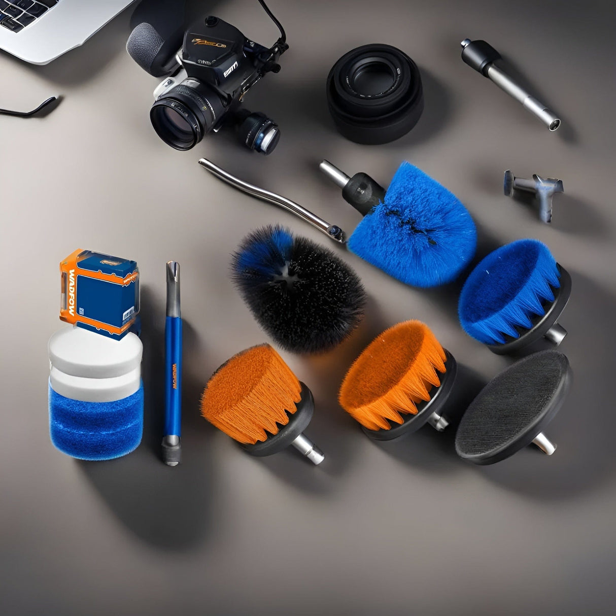 Wadfow Cleaning Equipment Accessories Wadfow 11 Pieces Cleaning Brush Set - WND5403