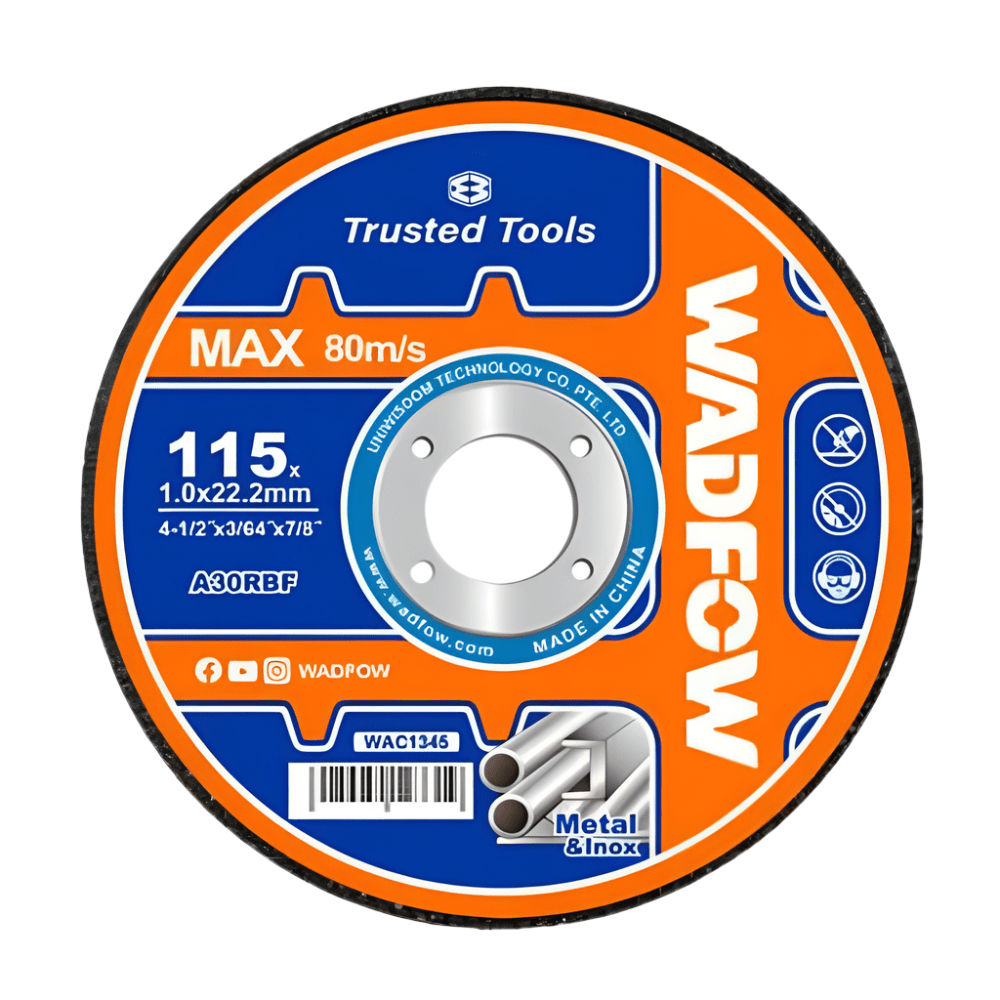 Wadfow Grinding & Cutting Wheels Wadfow 115x1.0mm Abrasive Metal Cutting Disc - WAC2L45