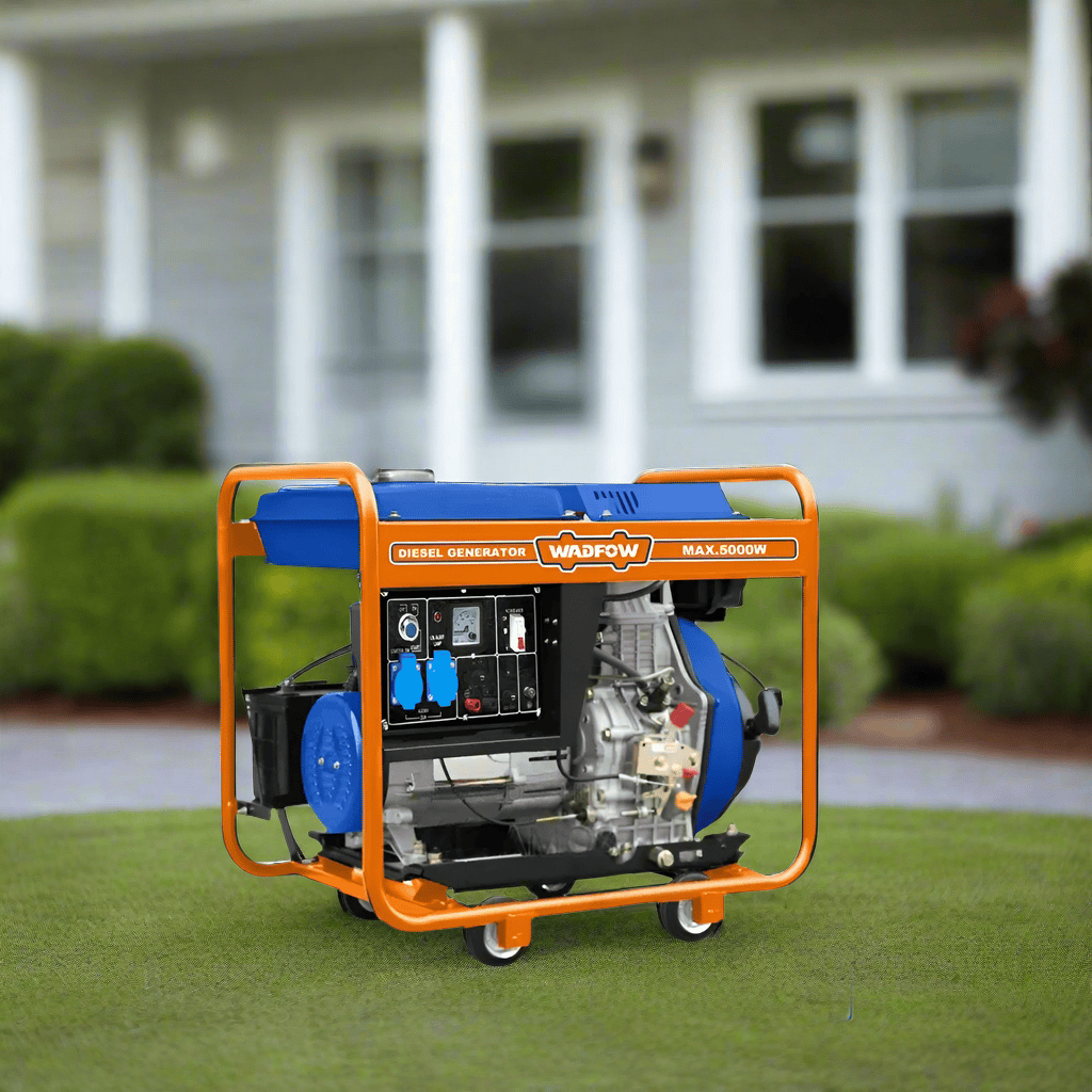 Wadfow Welding, Generator & Construction Equipment Wadfow 12V Diesel Generator 9.0HP - WDG1A50