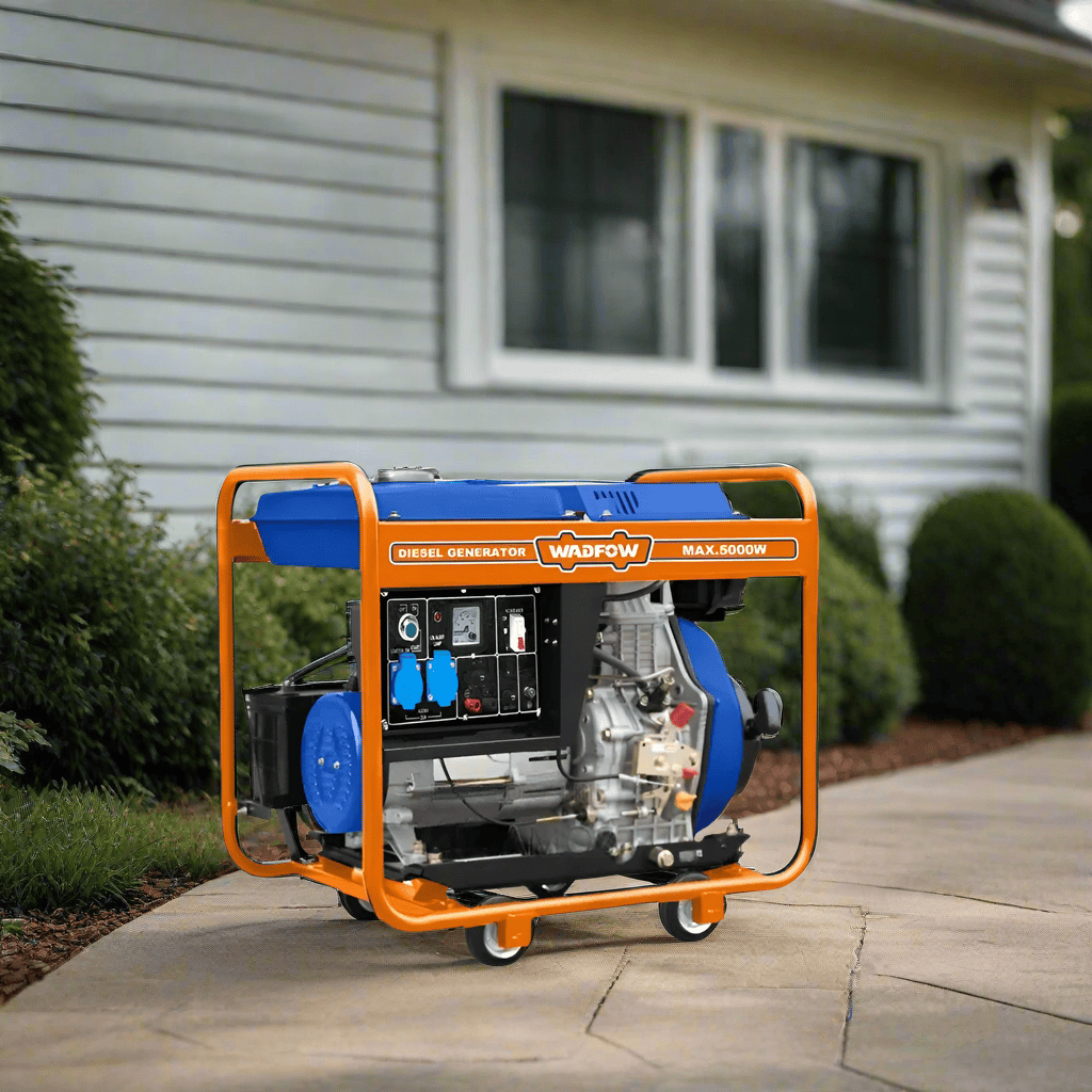 Wadfow Welding, Generator & Construction Equipment Wadfow 12V Diesel Generator 9.0HP - WDG1A50