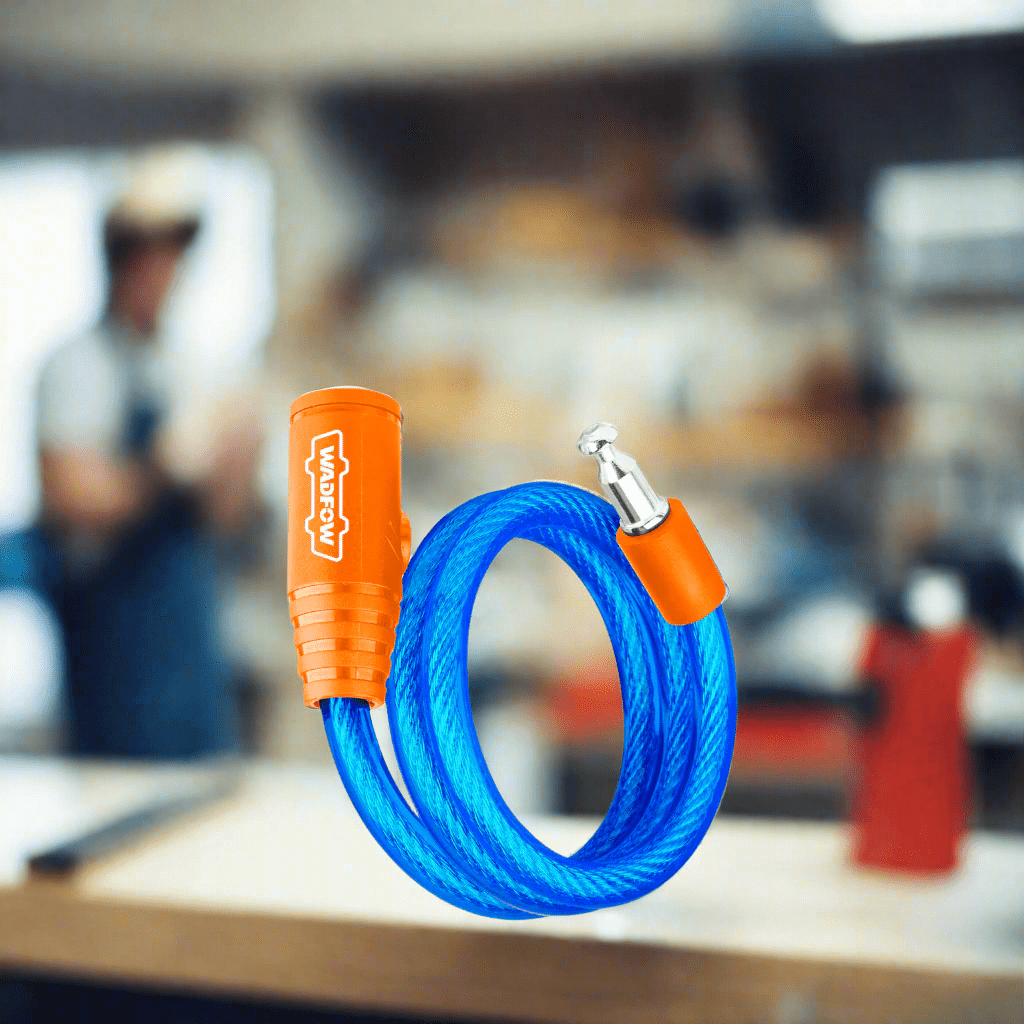 Wadfow Padlocks & Accessories Wadfow 12x800mm Bicycle Cable Lock - WBK1108